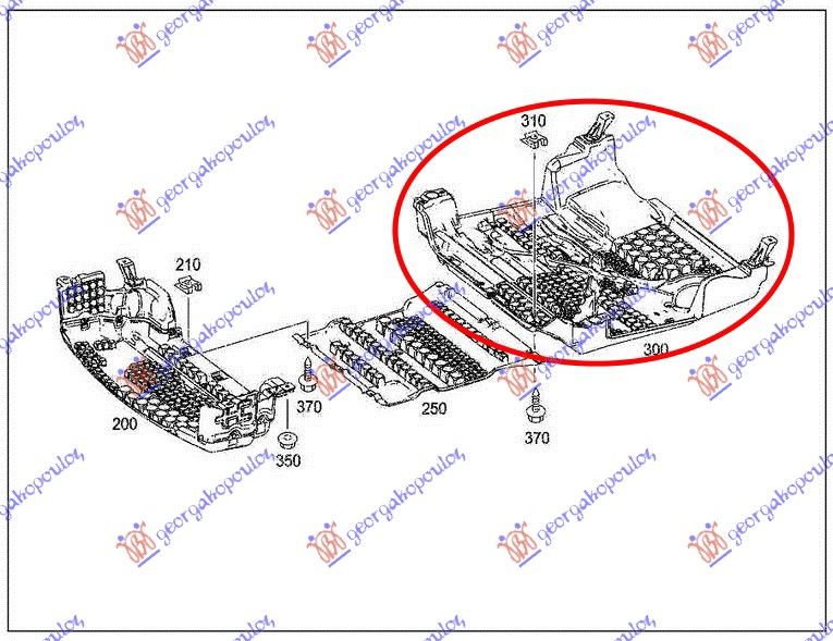 Zaštita motora  plastična (GEARBOX)