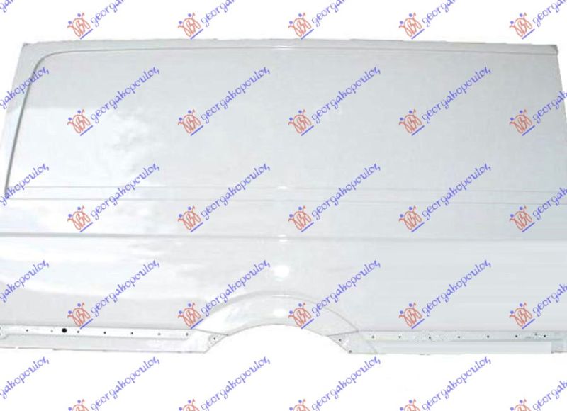 Rub zadnjih točkova bez kuta (DONJI DEO 4300 MM)