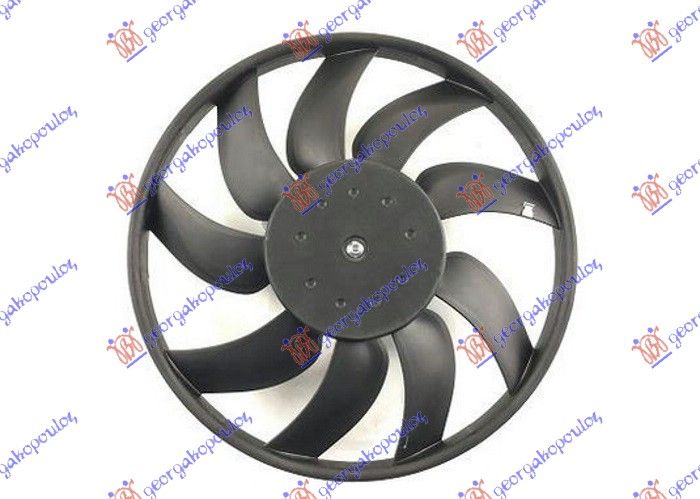 Ventilator hladnjaka (MOTOR + VENTILATOR) 2.0-2.5 tdi dizel (320 MM) (2 PINA)