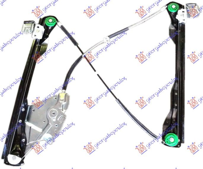Podizač prozora električni  3 vrata (BEZ MOTORA) (2 KABEL)
