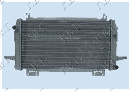 Hladnjak motora 1.3-1.6-1.8-2.0 cc (60,3X34,5)