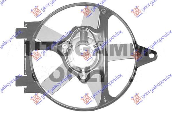 Ventilator hladnjaka komplet (1.1/1.3 BENZIN)