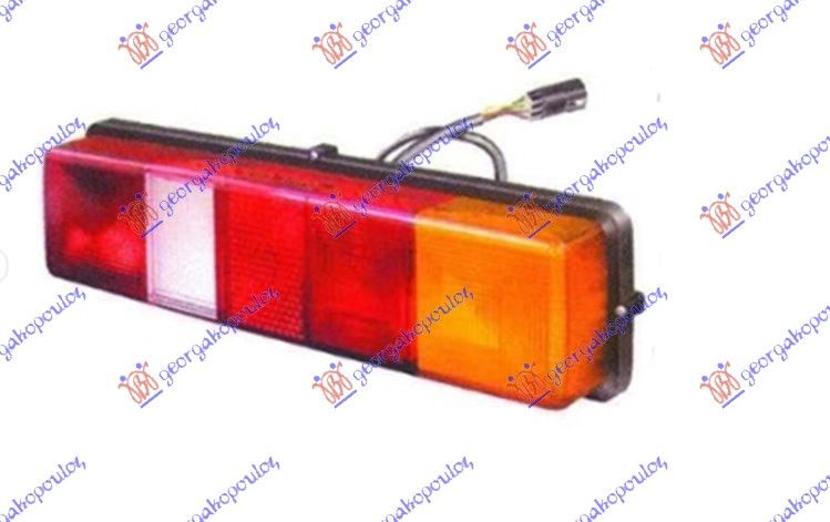 Štop lampa komplet otvorena kabina