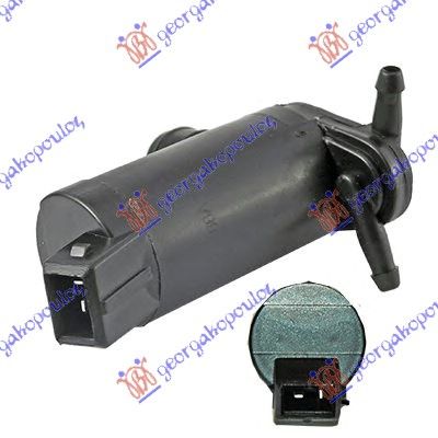 Motor posude brisača (KOCKASTI PRIKLJUČAK) (2 PUMPE)