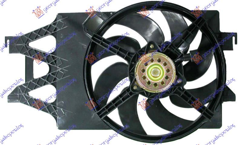 Ventilator hladnjaka komplet (BENZIN/DIZEL) (-KLIMA)