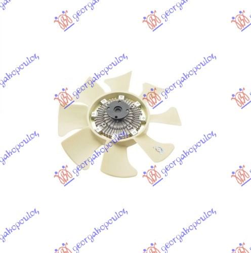Visco spojka + ventilator benzin/dizel