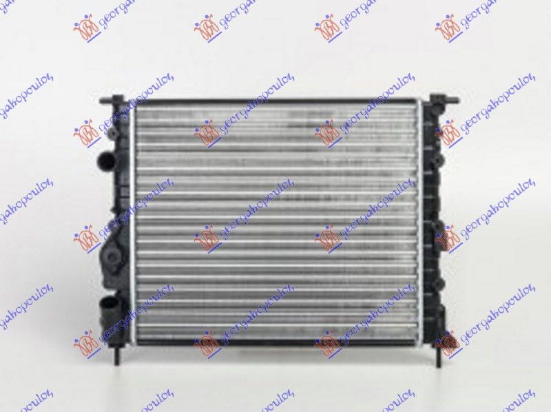 Hladnjak motora benzin-dizel (430X378) s ventilom: vijčani ventilator (VALEO CLASSIC)