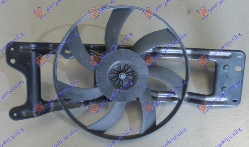 Ventilator hladnjaka komplet (1.4/1.6 BENZIN) (-AC)
