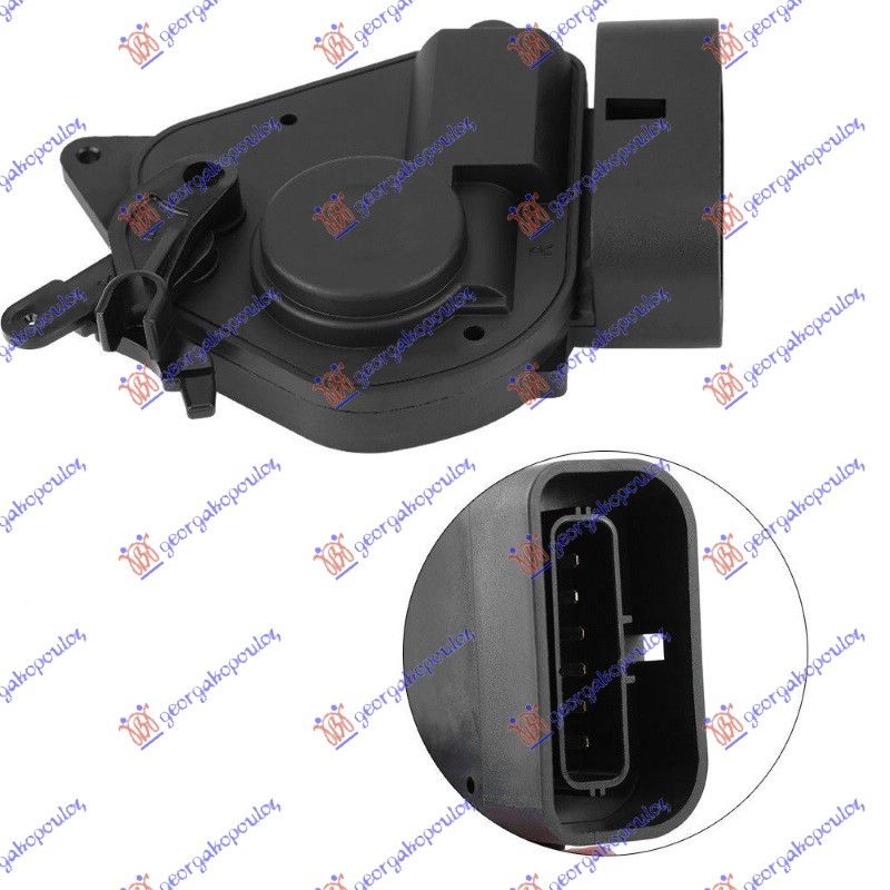 Motor brave  (PREDNJI VRATA) (6 PIN)