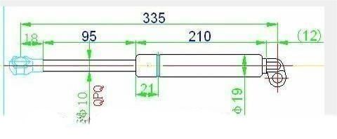 Amortizer gepeka (335L-520N)