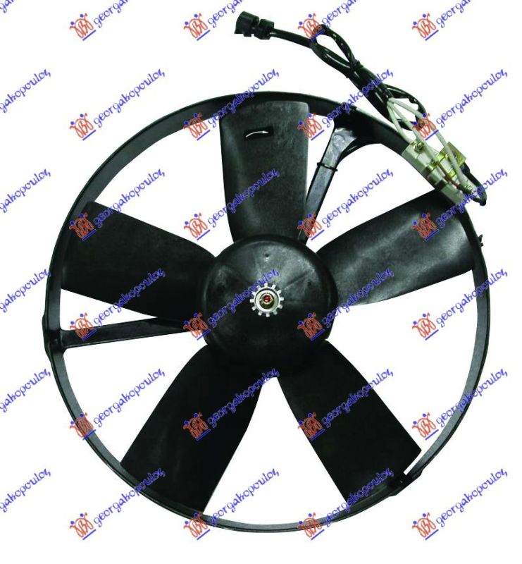 Ventilator hladnjaka komplet (BENZIN/DIZEL) -91 (+AC)