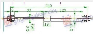 Amortizer haube (242L-380N)