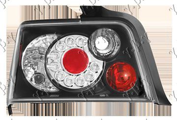 Štop svjetlo set LED crni