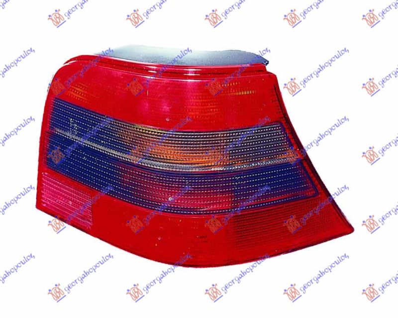 Štop lampa crvena-zatamnjena (E)
