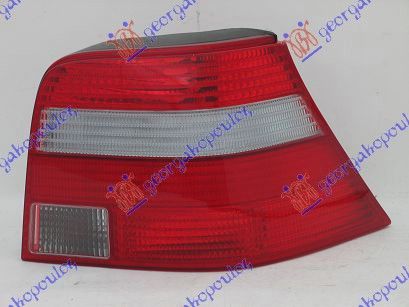Štop lampa crvena-bijela