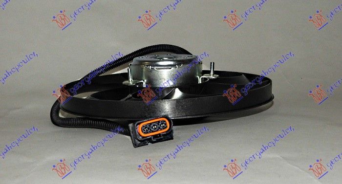 Ventilator hladnjaka (MOTOR+ELISA) (290MM) (220/60W) (3 PINA) (9 PERAJA)