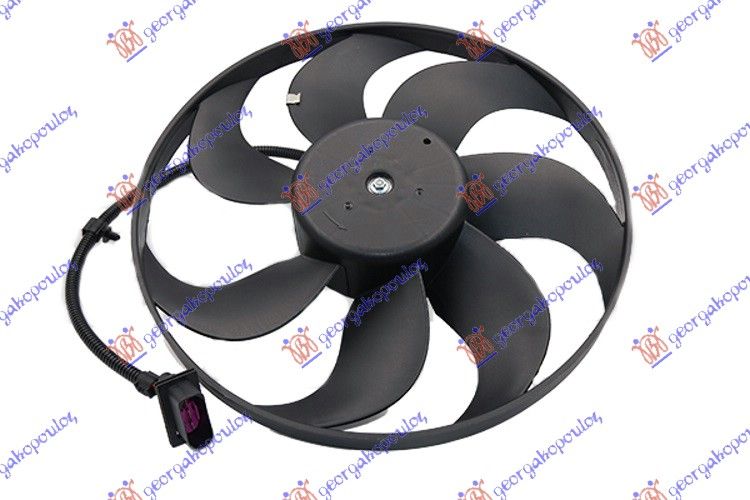 Ventilator hladnjaka (MOTOR + VENTILATOR) (345 MM)