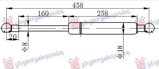 Amortizer haube (460L-300N)