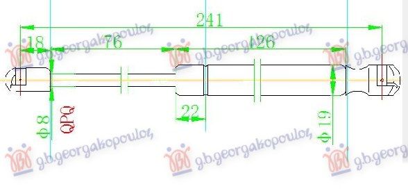Amortizer haube (241L-700N)
