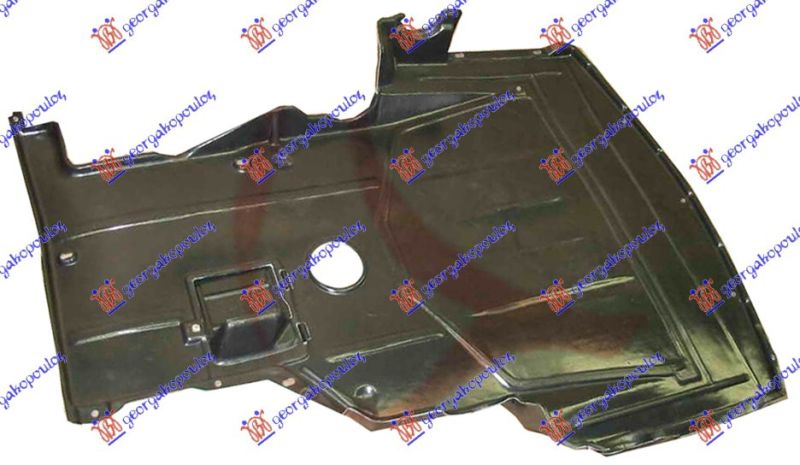 Zaštita ispod motora plastična (STRAŽNJI DIO)