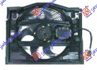 Ventilator klime komplet (BENZIN/DIZEL) (BEZ KONTROLNE JEDINICE)
