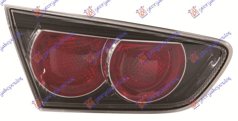 Štop lampa unutarnja crna (E)