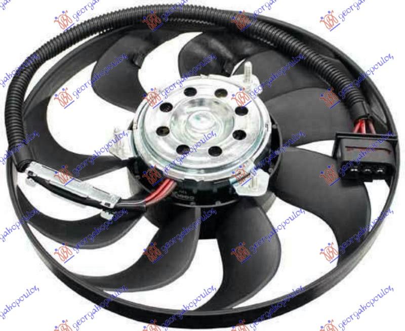 Ventilator (MOTOR+VENTILATOR) (1.8 TURBO BENZIN) (290MM) (3 PIN)