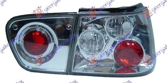 Štop lampi (SET) lexus kromirane
