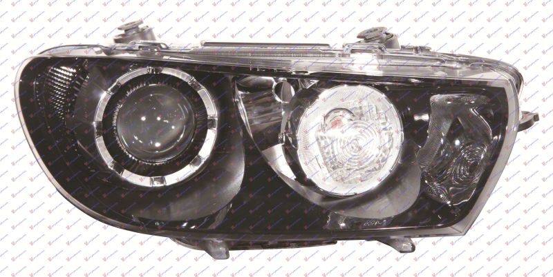 Far bi-xenon/afs (D1S/H7) s motorom (E) (DEPO)