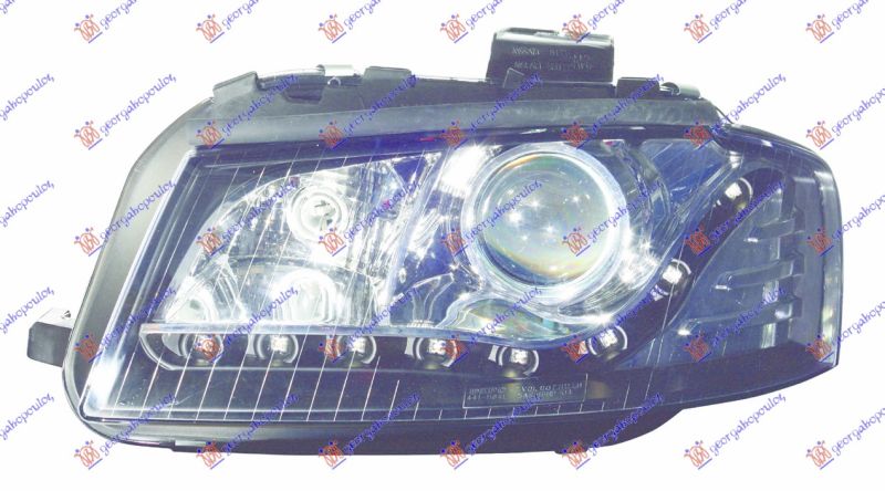 Set farova električni (TIP A5) crni