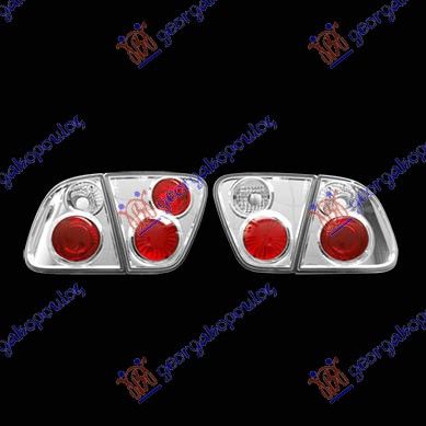 Štop lampi (SET) lexus kromirane