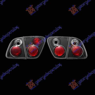 Štop lampi (SET) lexus crne