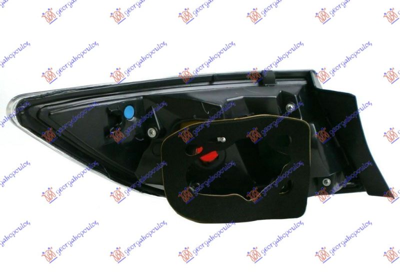 Štop lampa vanjska crvena 11- (E)