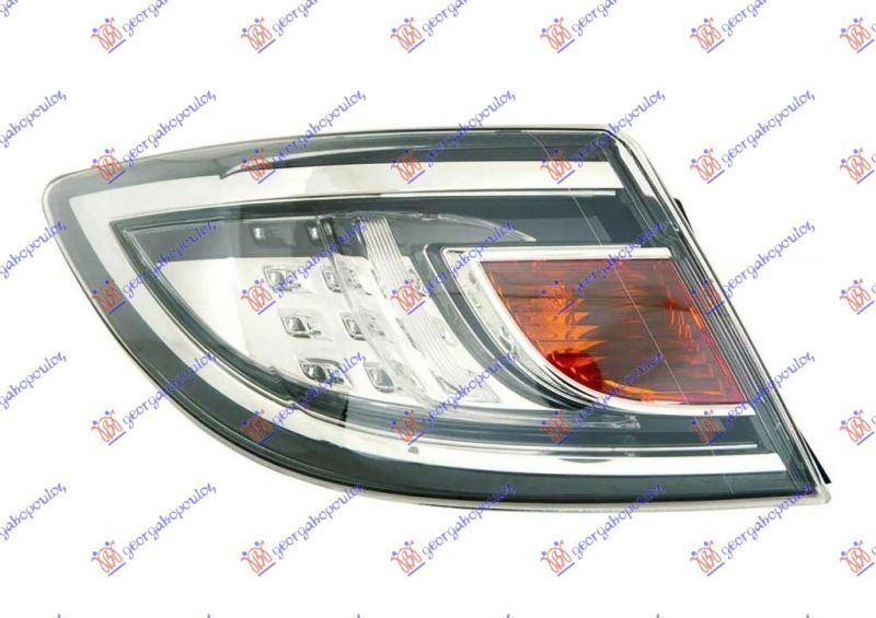 Štop lampa vanjska prozirna 11- (E)