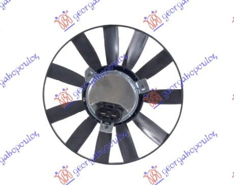 Ventilator hladnjaka komplet s klima uređajem 2.8 benzin