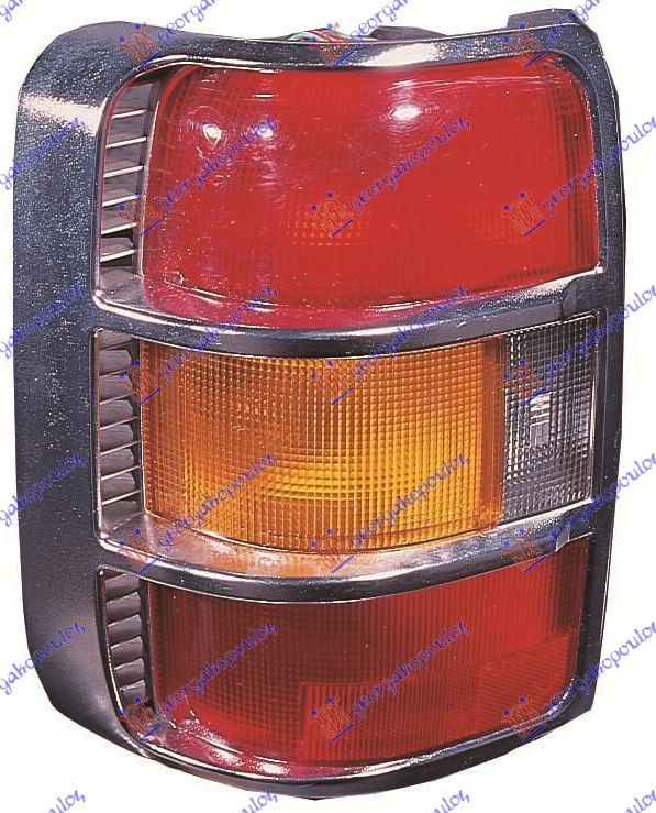 Štop lampa žuta (KROM OKVIR)