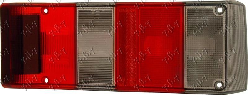 Staklo štop lampe zatamnjeno