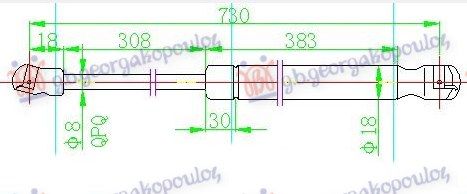 Amortizer haube (728L-265N)