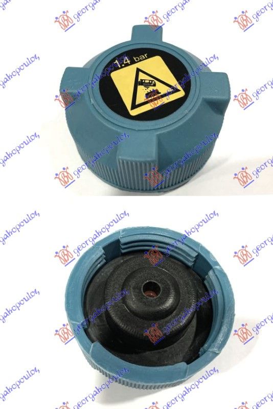 Plavi poklopac posude za antifriz benzin 1,6ts - dizel 1,9 jtd (1,4 BAR)