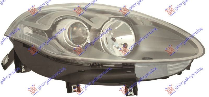 Far električni crni 10- (PROVIDNA LAMPA) (E) (DEPO)