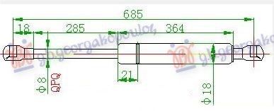 Amortizer haube (685L-150N)