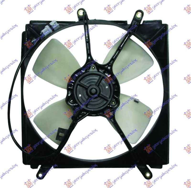 Ventilator hladnjaka komplet (2.0 16V BENZIN)