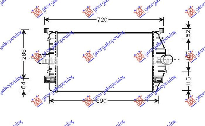 Hladnjak interkulera 1.9 tdi - 2.2 td dizel (600X333)
