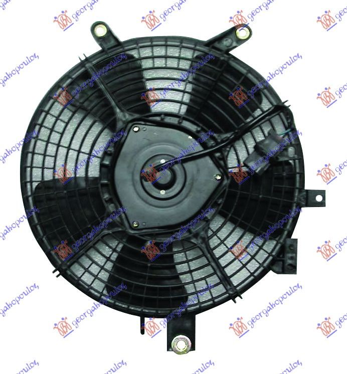 Ventilator hladnjaka komplet(S KLIMOM)  benzin