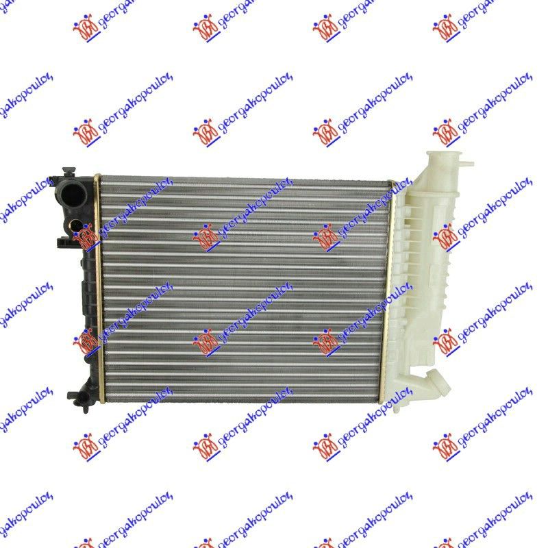 Hladnjak motora 1.1-1.4-1.6-1.8 bez klime (46X38) (BEZ QUICK CONNECTION) (VALEO CLASSIC)