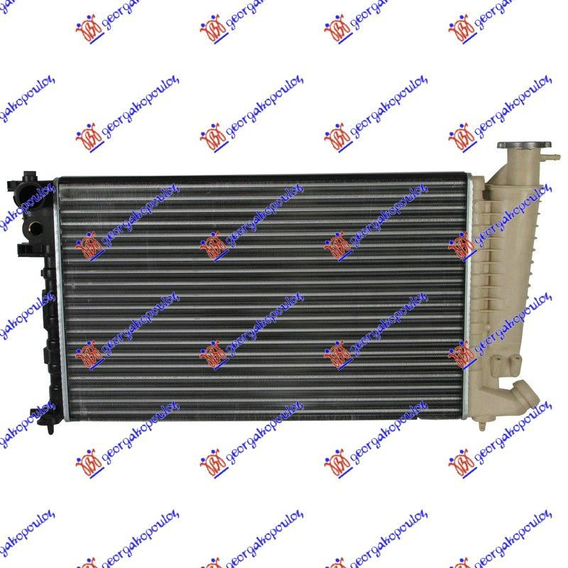Hladnjak motora 1.1-1.4 cc (61X38) + klima (VALEO CLASSIC)