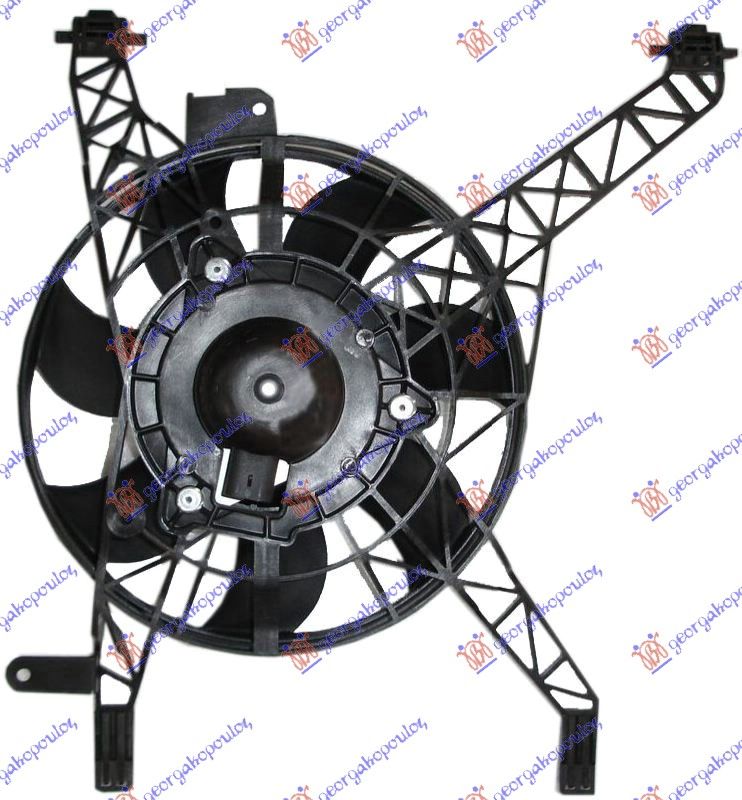Ventilator hladnjaka komplet -a/c dizel-benzin