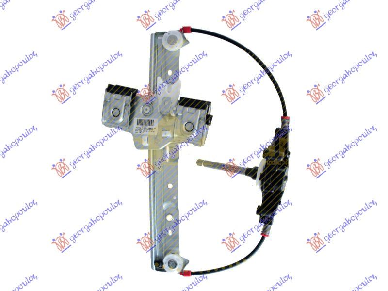 Podizač zadnjeg prozora (RUČNI) (PREMIUM KVALITETA)