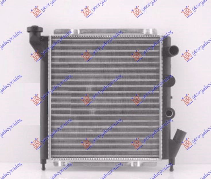 Hladnjak motora benzin -a/c (36X39,3X2,2) (VALEO CLASSIC)