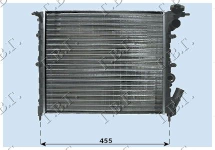 Hladnjak motora 1.2 (39X38) (OPEN)